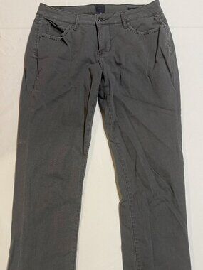 Jag Jeans Gray Slim Leg Pants Women Size 6 Low Rise Stretch Casual Work Pants